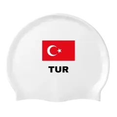 İkavi Türk Bayrağı “TUR” Baskılı Silikon Bone