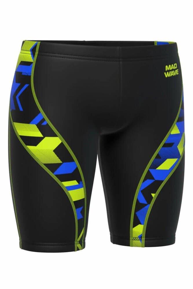 Mad Wave Erkek Mayo antichlor Spurt PBT H6, Siyah L