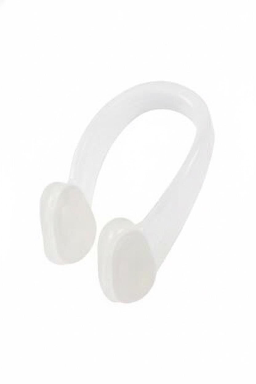 Chaoduo Shop Stil Wimming Yumuşak Silikon Burun Klipsi Beyaz