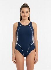 Karacan Modelli Kadın Yüzücü Mayo XL