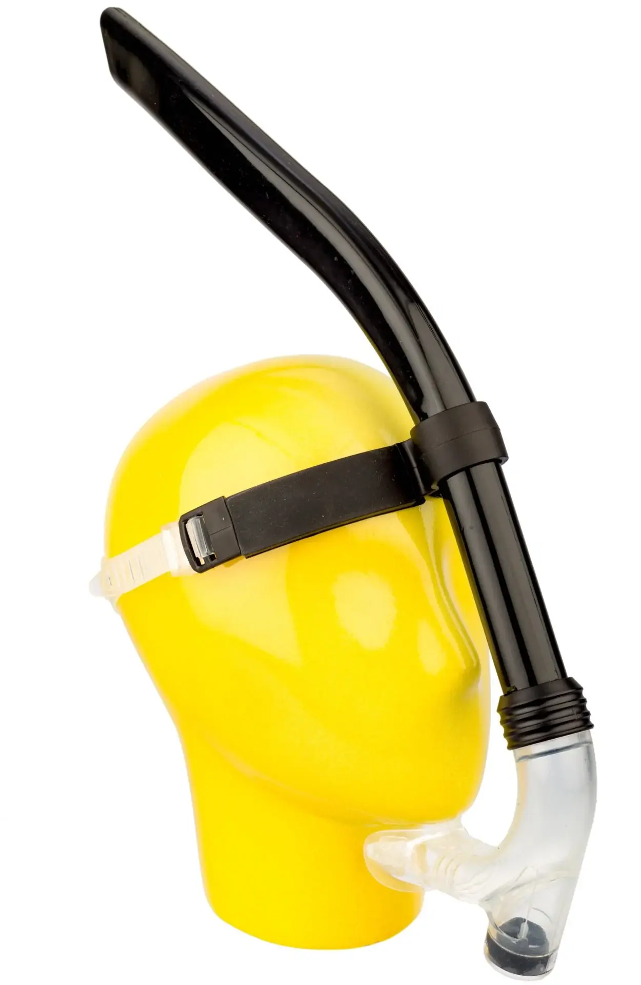 Piranha Çocuk Valfli Önden Şnorkel Deniz Havuz Yüzücü Şnorkeli Siyah