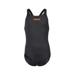 Arena Girl's Team Swimsuit Swim Pro Solid Gri Kız Çocuk Yüzücü Mayosu 14-15 Yaş