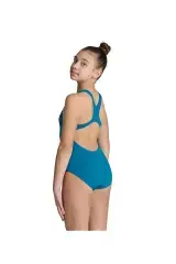 Arena Girl's Team Swimsuit Swim Pro Solid Mavi Kız Çocuk Yüzücü Mayo 14-15 Yaş