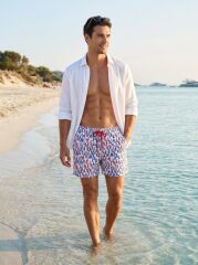 Miami Beach Desenli Erkek Şort 251