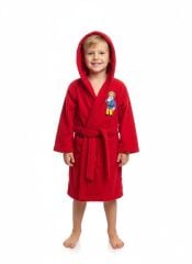 Dry İtfaiyeci Baskılı Çocuk Bornoz 7-8 Yaş