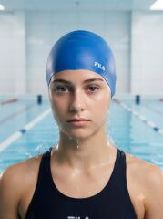 Fila Yüzücü Silikon Bone Mavi