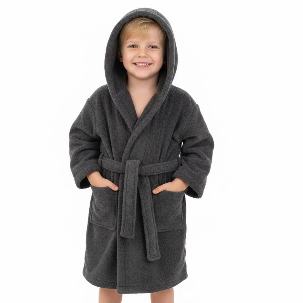 Dry Desensiz Çocuk Bornoz 3-4 Yaş